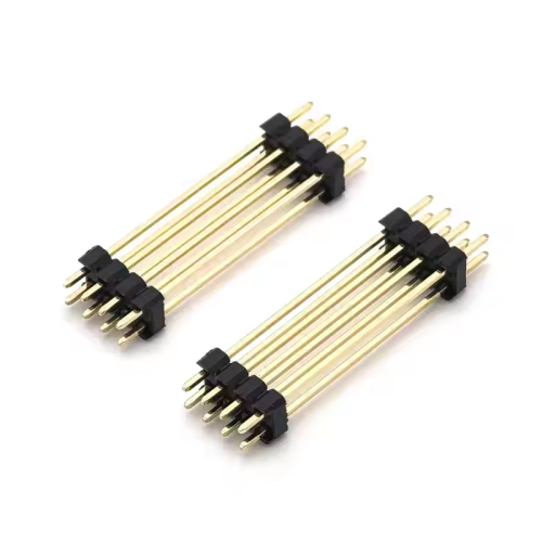 Conector de encabezado de lanzamiento de 2.54 mm dual plástico recto
