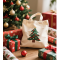 Canvas gift bags christmas