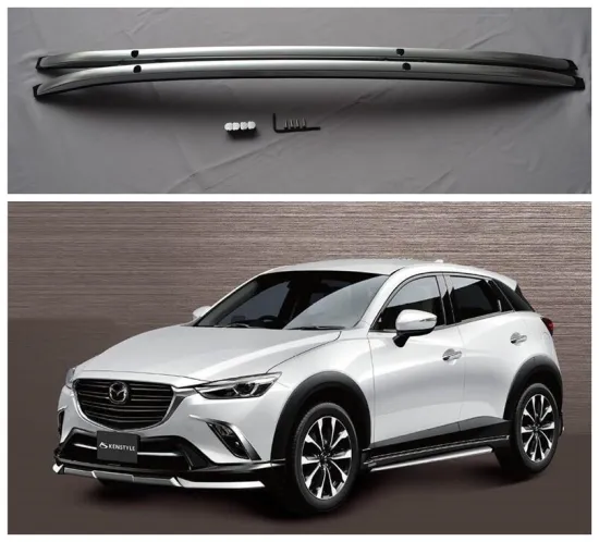 High Qualit Aluminum alloy Car Roof Racks Luggage Rack Fits For MAZDA CX-3 CX3 2016 2017 2018 2019 2020