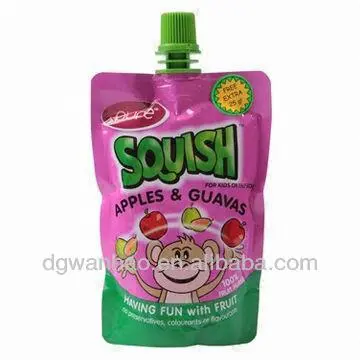 Custom Good Barrier stand up pouch with spout