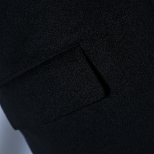 Premium Men's Long Wool Cashmere Winter Coat