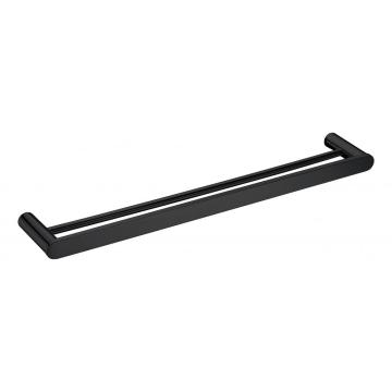 Black Stainless steel towel rail