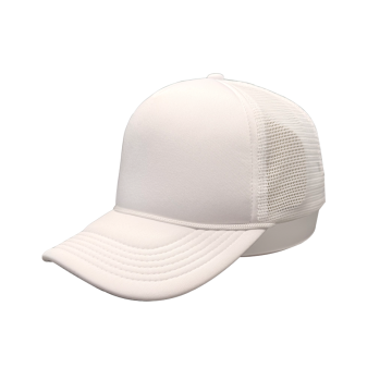 Topi Besbol Putih Klasik untuk Pakaian Harian