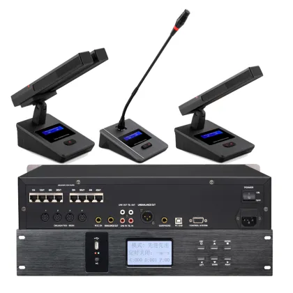 XTUGA HT01 Digital Wireless Conference System with Multi Microphone Setup