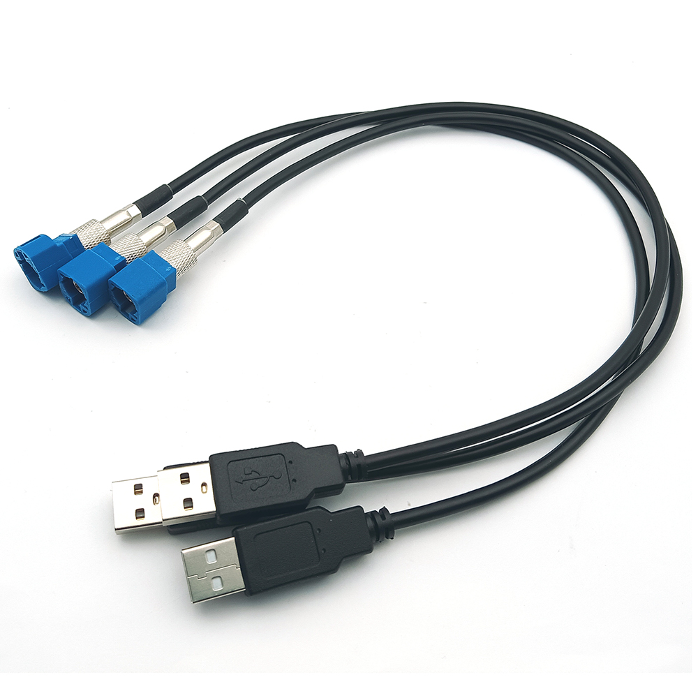 HSD Male to USB Car Head Unit Cable