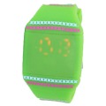 G LED Digital choc caoutchouc Siliocne Watch