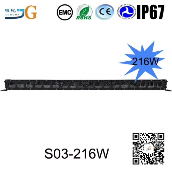 Wholesale High Power 38 Inch 216W Offroad Led Light Bar For 24V Truck Led Driving Light