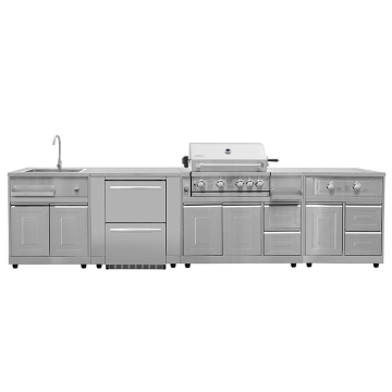 The Leader in Luxury powder coated Outdoor Kitchens cabinet