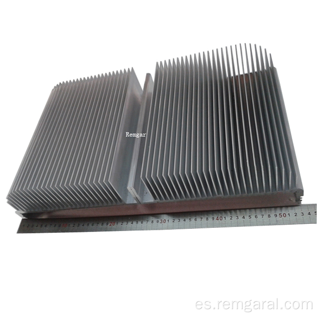 disipador de calor del inversor fotovoltaico de aluminio de extrusión