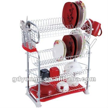 DT-904CR 4 TIER DISH DRYER RACK