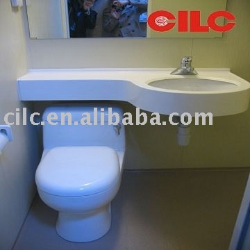 40' ISO Modified container house-Toilet