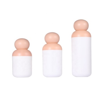 Bottiglie cosmetiche in plastica PP personalizzate da 30 ml-50 ml con coperchio