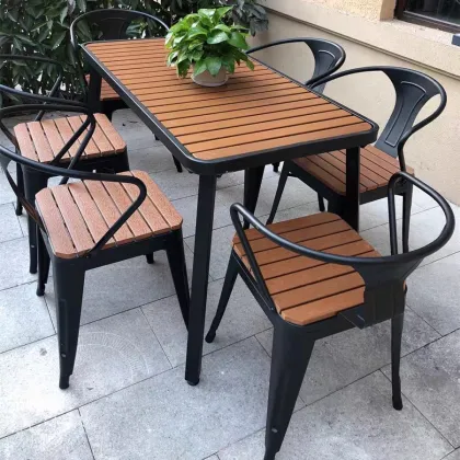 Hot Sale Outdoor Garden Patio Wood Sets