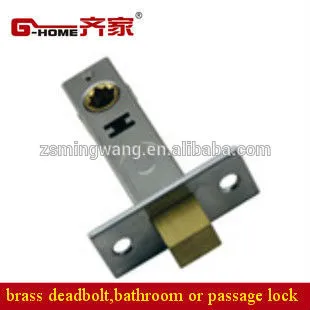 bathroom deadbolt latch backset 60mm brass latches