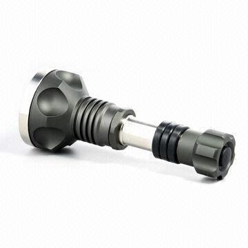 Cree LED torcia elettrica di sicurezza militare, riflettore liscio