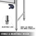 Stainless Steel Supported Clothes Wash Hand Basin Kitchen Cabinet Sink