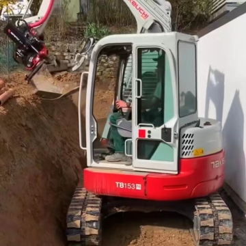 Used Original Crawler Light Excavator Takeuchi153 For Sale at Suitable Price