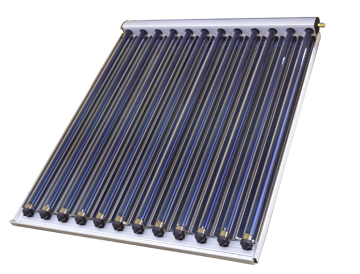 Glass Evacuated Tube Collectors with CPC Reflector