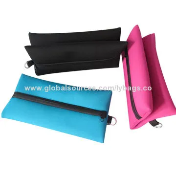 Somiss high-capacity neoprene stationery, make up pouch
