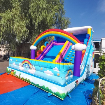 Factory Direct Inflatable Trampoline Combo: Jump Castle Slide for Home or Commercial Use