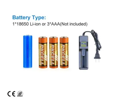 Underwater Rechargeable Diving Flashlight Wit Strap