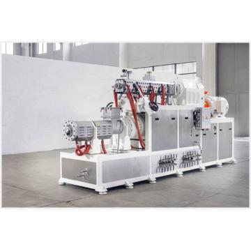 Nanjing Pet PE Filler Masterbatch Plastic Pellet Mini Extruder Machine