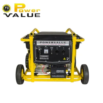 6 kw 6kva Silent Gasoline Generator Fuel Consumption