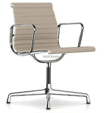 Eames aluminium chair thin pad low back with swivel