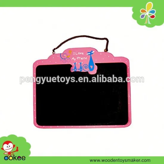 Adjustable kids wooden drawing board