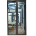 New Aluminum Alloy Side Opening Glass Pivot Door