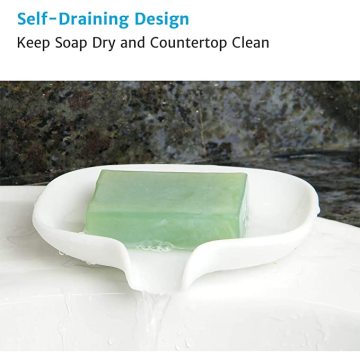 Custom Silicone Soap Dish with Drain