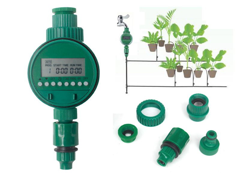 Irrigation Garden Timers Control Water Valve with Timer