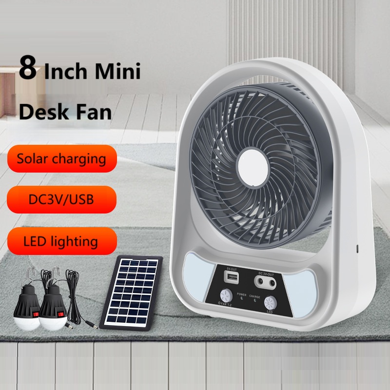 solar electric fan