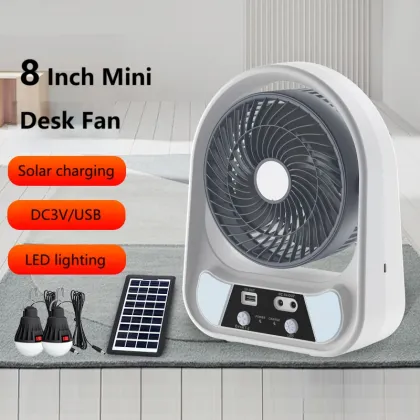 multi-functional solar airflow fan