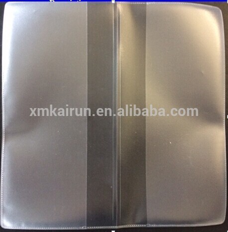 plastic transparent book cover/clear plastic book cover/plastic slip book covers