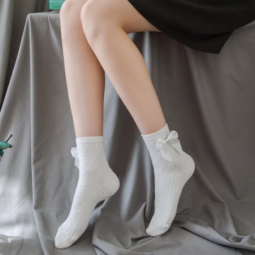 Lolita White Lace Socks - Sweet Short Socks