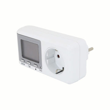 EU Multi-Functional Energy Saving Digital Watt Meter for Socket Power Measurement