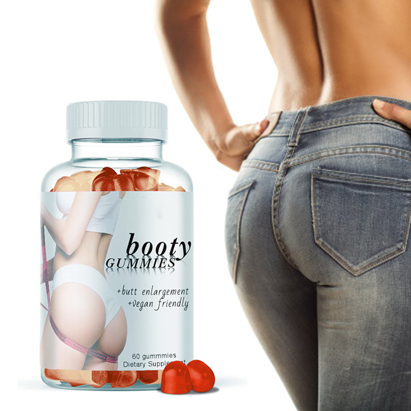 OEM/ODM Natural Vegan Friendly butt enlargement gummies klw gummies for butt and hip enlargement