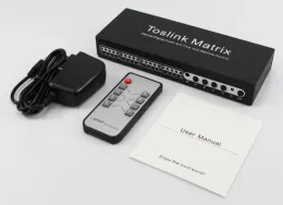 Toslink Digital Optical Selector Switch 4x4