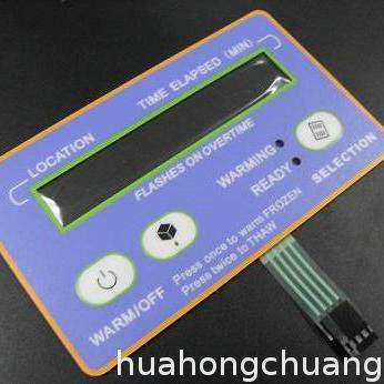 Pvc Waterproof Membrane Switch Panel With Metal Dome , Insulation Resistance