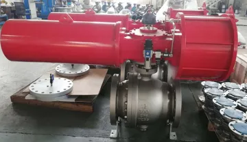Pneumatic Actuated Ball Valves