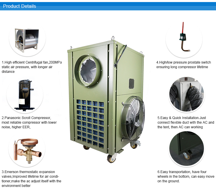 air conditioner for military 