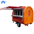 Gorąca sprzedaż mobilna Street Fast Food Carts Trailer