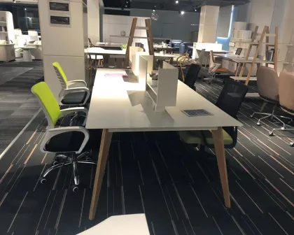 Modern European Simple Wood Workstation