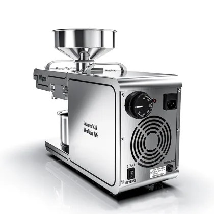 Intelligent Fully Automatic Household Oil Press: Multifunctional Hot and Cold Small Oil Press