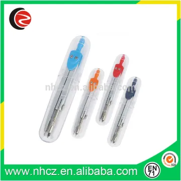 student drawing compass set in plastic box