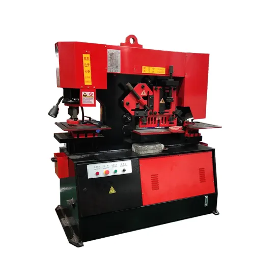 Hydraulic Ironworker Q35Y-16: Stainless Steel Bar Cutting and Notching Machine