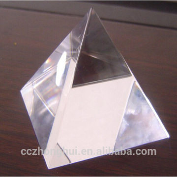 2016 Wholesale clear crystal pyramid