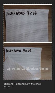 Printable White Coated Mesh 1000D 9*13 PVC banner