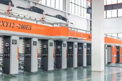 heat transfer rotogravure printing machine